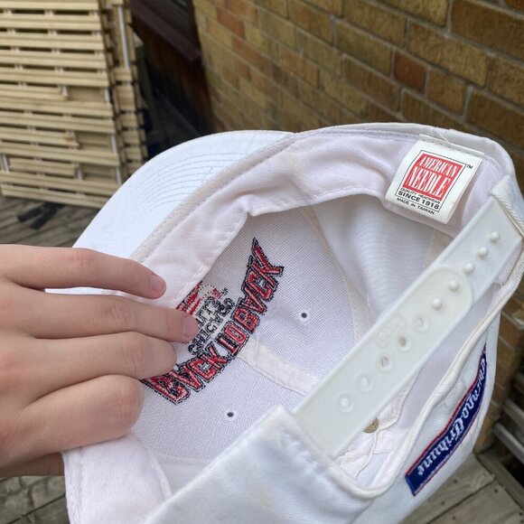 Vintage 1992 NBA Chicago Bulls Back to Back Champions Jordan Embroidered Hat - Picture 4 of 5